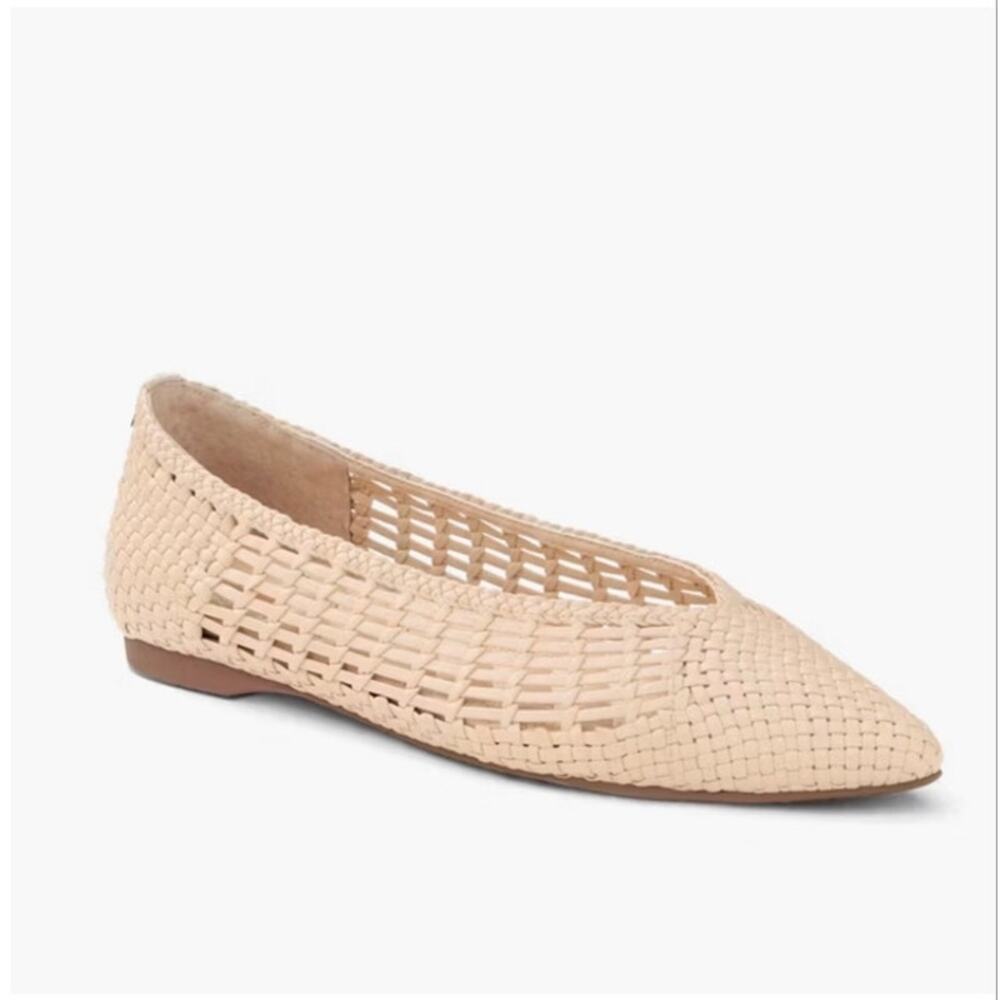 Birdies Goldfinch Woven Flats in Dawn size 11
